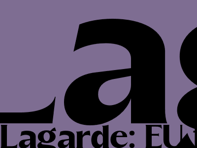 Lagarde Eu Falling Behind In Emerging Technology